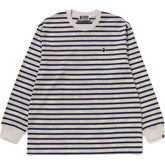 SOLID CAMO ONE POINT RELAXED FIT STRIPE LS TEE MENS
