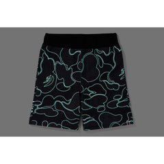 TEXT CODE CAMO SWEAT SHORTS MENS