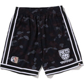 BAPE X M&N NBA - NEW JERSEY NETS SWINGMAN SHORTS MENS
