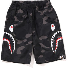 COLOR CAMO SIDE SHARK BEACH SHORTS KIDS