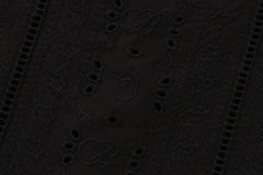 EMBROIDERY OPEN COLLAR SS SHIRT MENS