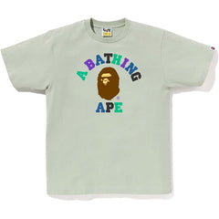 BAPE MENS COLORS COLLEGE TEE