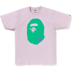 BAPE MENS COLORS BIG APE HEAD T-SHIRT