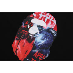 PHOTO PRINT APE HEAD RELAXED FIT TEE MENS