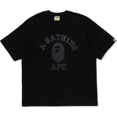 BAPE US BLACK FRIDAY METALLIC COLLEGE RELAXED FIT TEE MENS