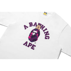BAPE X STRAY KIDS HAN QUOKKA COLLEGE TEE MENS