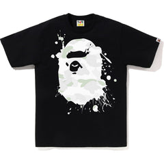 CITY CAMO PAINTING APE HEAD TEE MENS