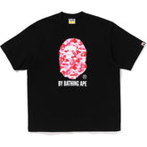 ABC DOT CAMO BY BATHING APE RELAXED FIT TEE MENS