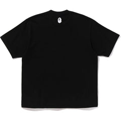 A BATHING APE LOGO RELAXED FIT TEE MENS