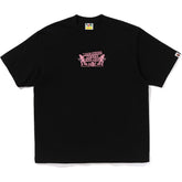 BAPE SLOGAN RELAXED FIT TEE MENS