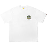 BAPE X LIBERTY WALK ABC CAMO LOGO RELAXED FIT TEE MENS