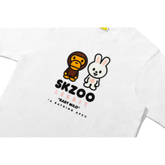 BAPE X STRAY KIDS LEEBIT BABY MILO TEE MENS