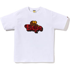 COLOR CAMO MILO ON BAPE TEE MENS