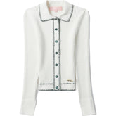 BAPY RIBBED CARDIGAN LADIES