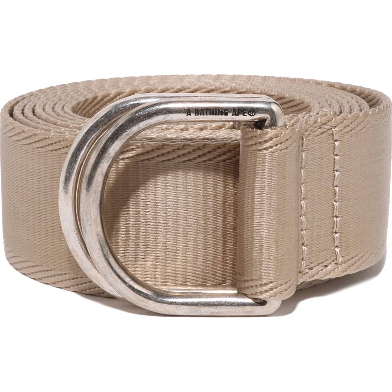 BATHING APE LOGO JACQUARD NYLON BELT MENS