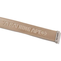 BATHING APE LOGO JACQUARD NYLON BELT MENS