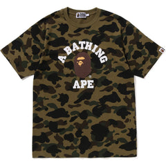 1ST CAMO COLLEGE TEE MENS