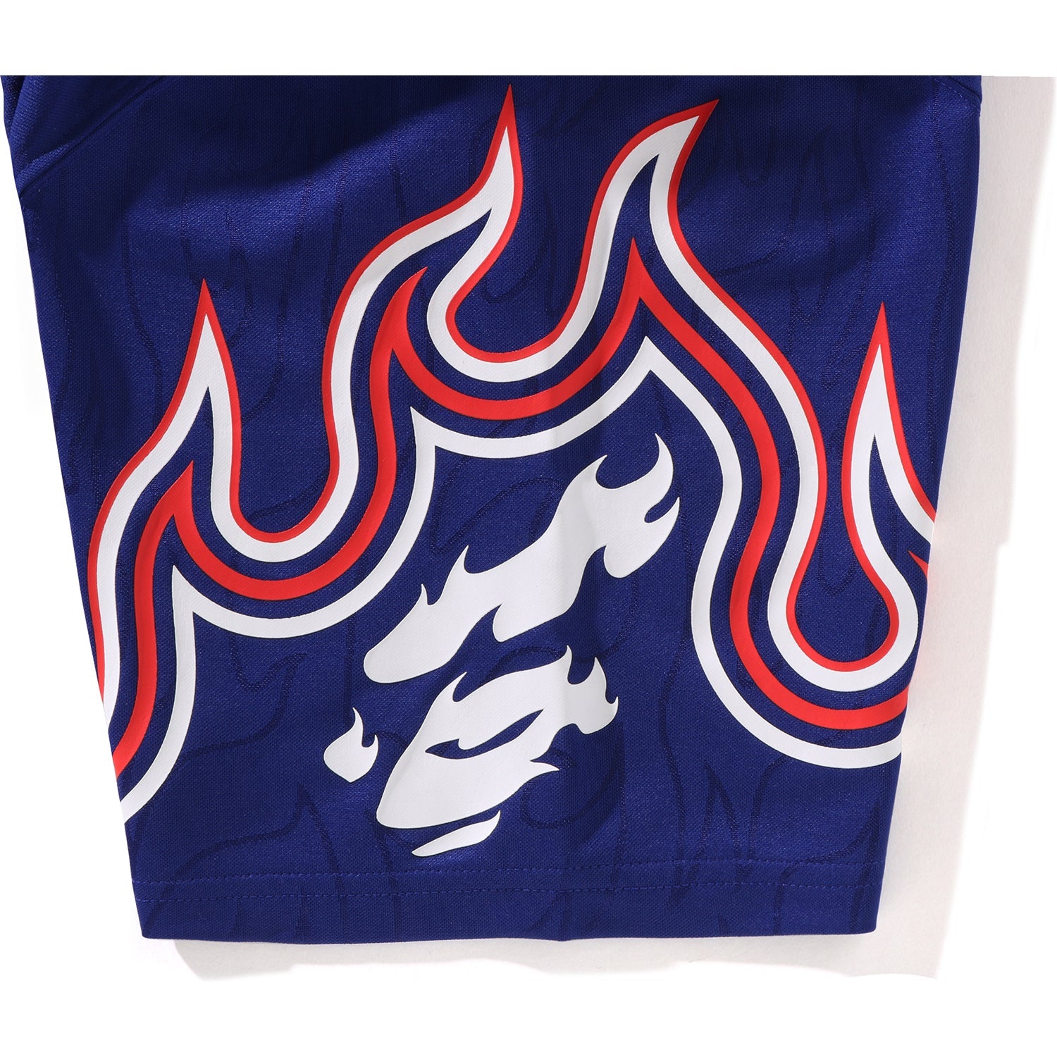 BAPE X ADIDAS FLAME JERSEY MENS