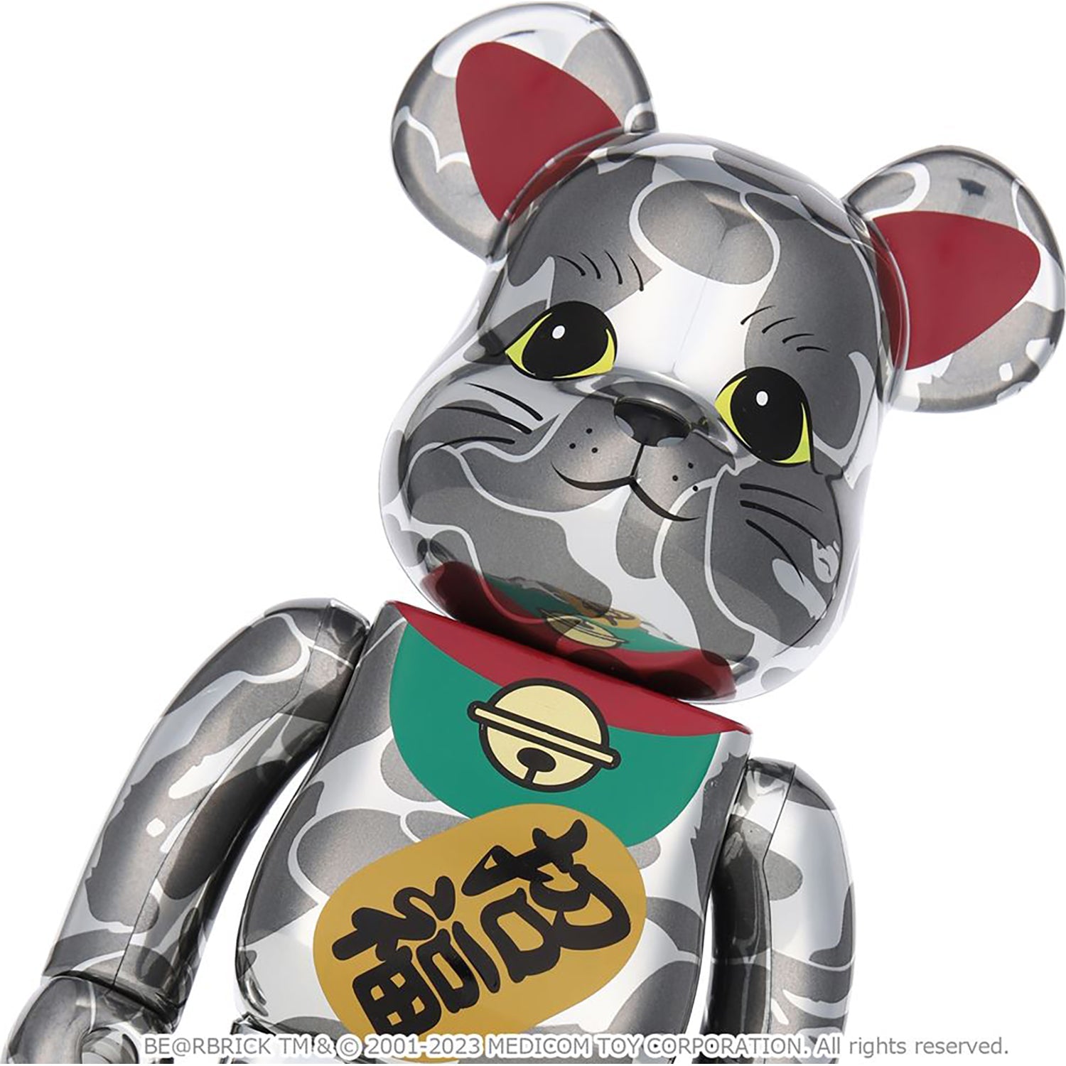 NEW YEAR BE@RBRICK MANEKINEKO SHISHIMAI DARUMA 100% & 400%