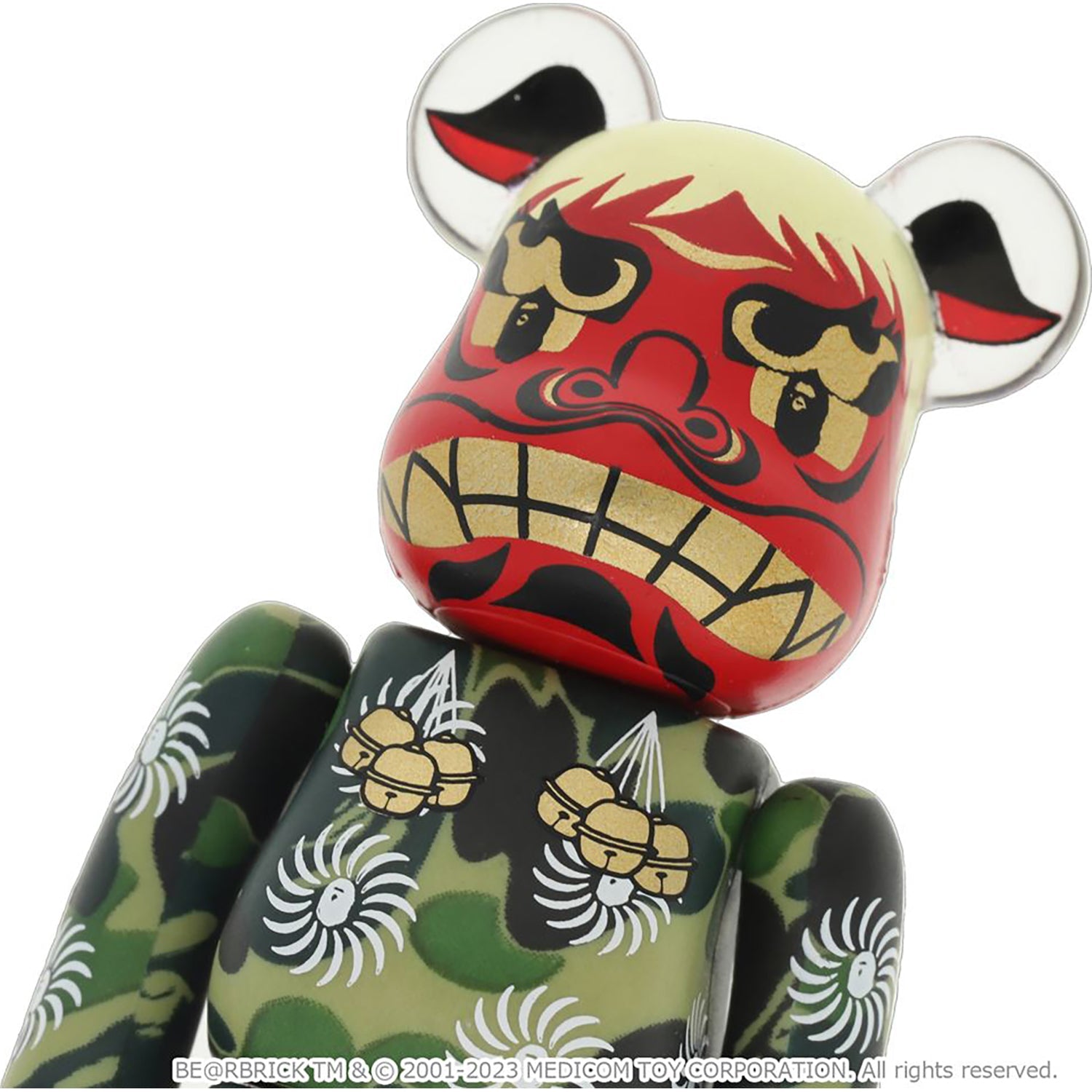 NEW YEAR BE@RBRICK MANEKINEKO SHISHIMAI DARUMA 100% & 400%