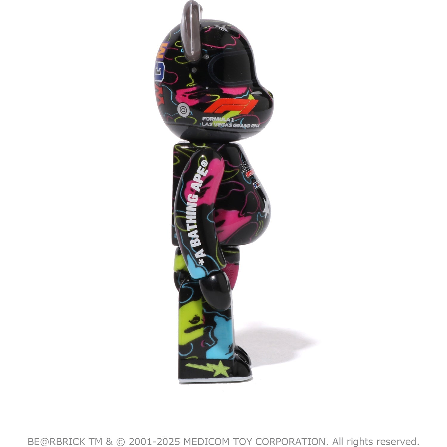 BAPE X F1 LAS VEGAS BE@RBRICK 100%&400%