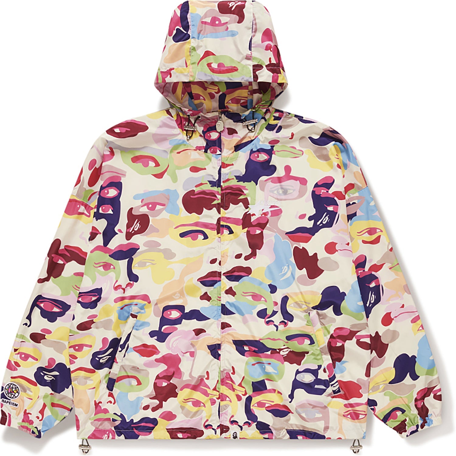 BAPE X KIDSUPER CAMO LIGHTWEIGHT JACKET MENS