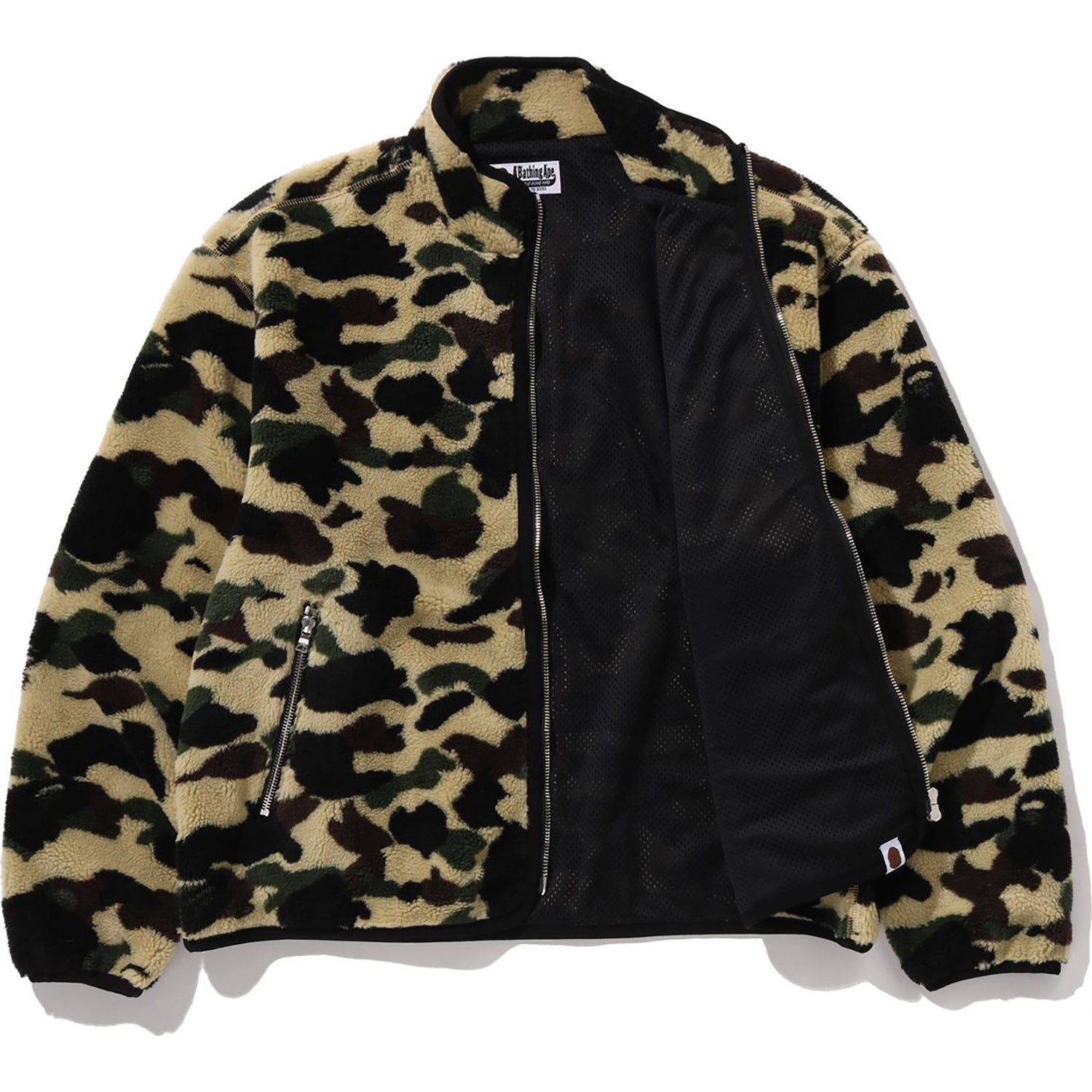 1ST CAMO FLEECE JACKET MENS