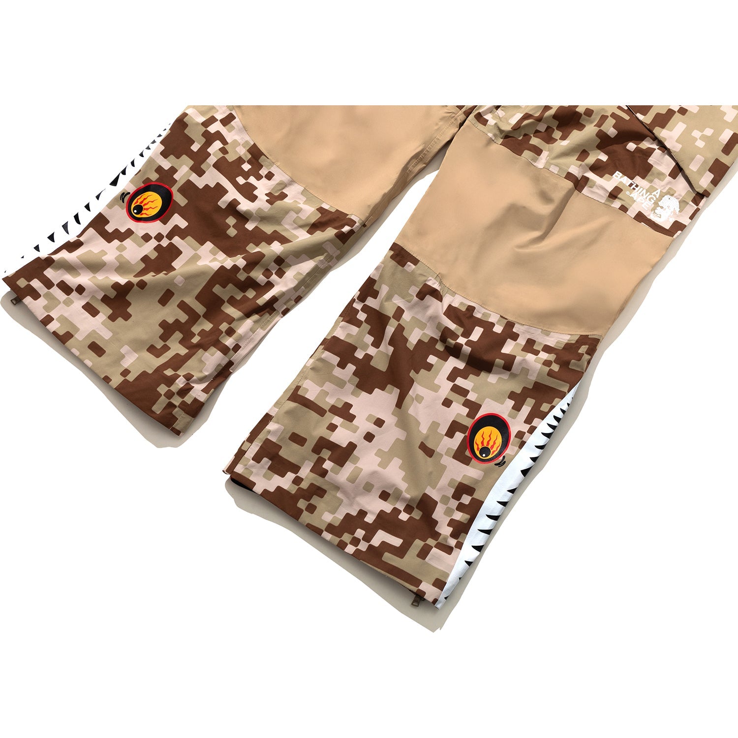 BAPE BY KAZUKI KURAISHI UAP CAMO SHARK SNOWBOARD OVERALLS MENS