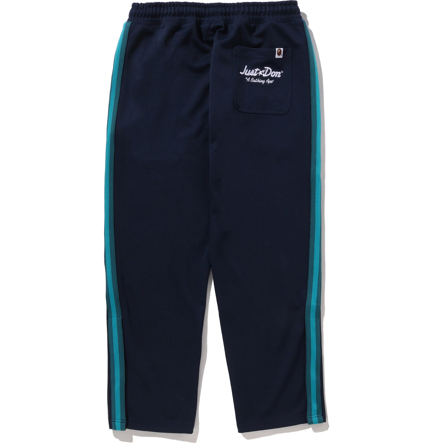BAPE X JUST DON COLOR CAMO STA RELAXED FIT TRACK PANTS MENS