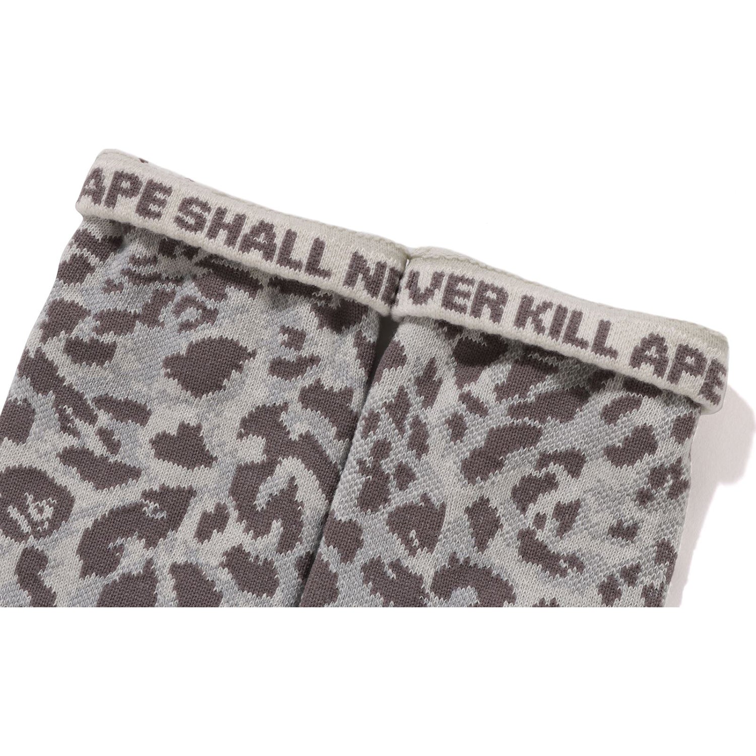 WILD LEOPARD PATTERN SOCKS MENS