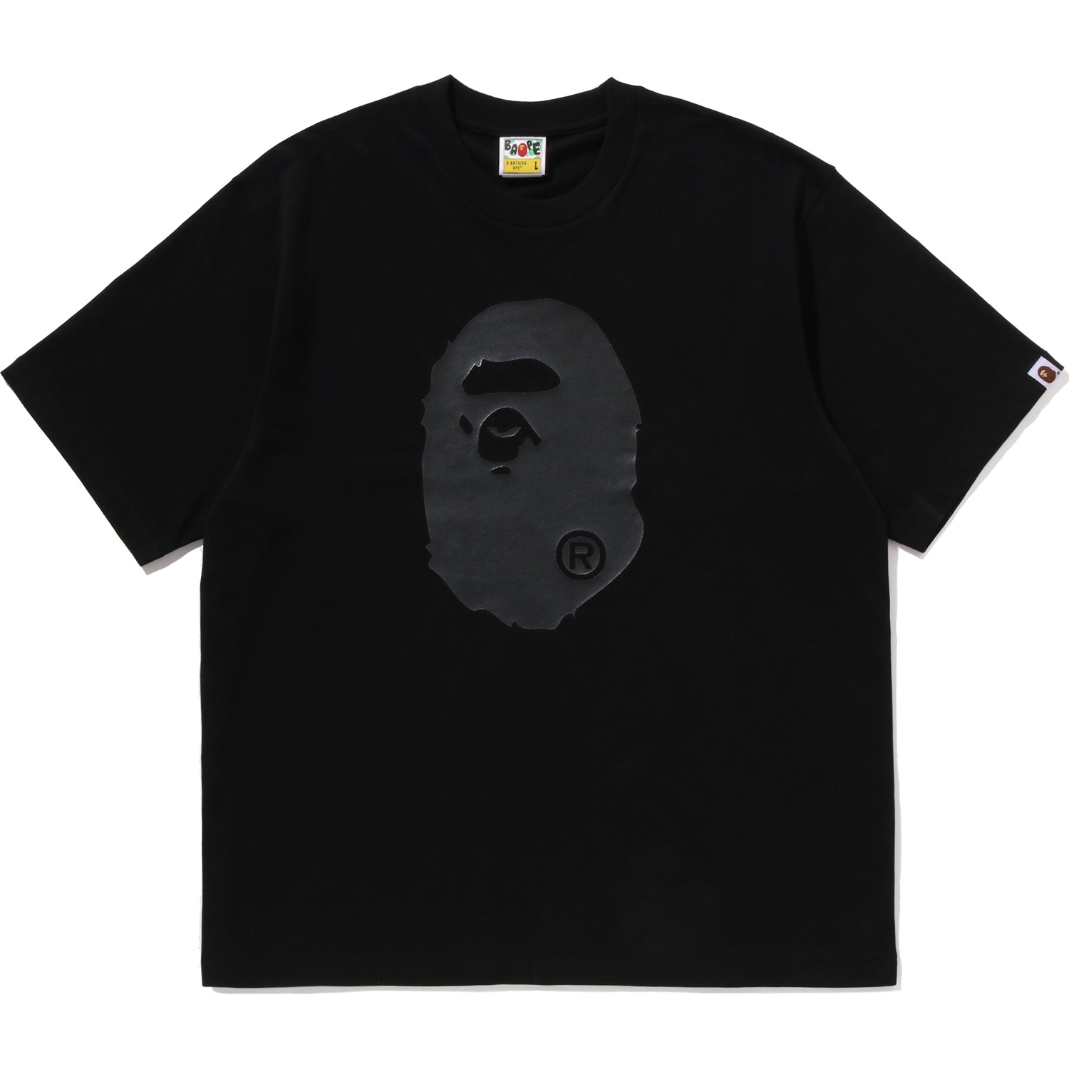 BAPE US BLACK FRIDAY METALLIC APE HEAD RELAXED FIT TEE MENS