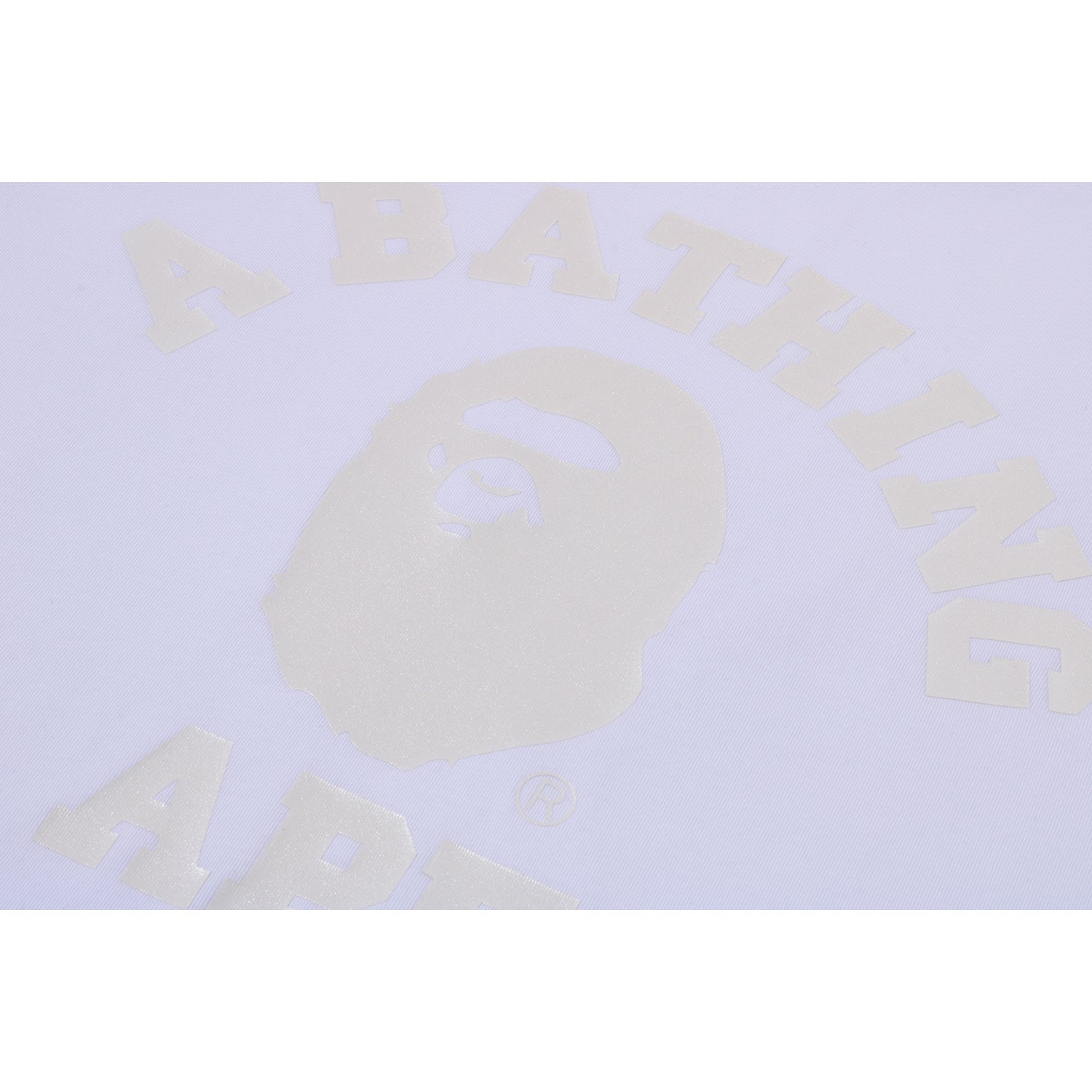 BAPE US BLACK FRIDAY METALLIC COLLEGE RELAXED FIT TEE MENS