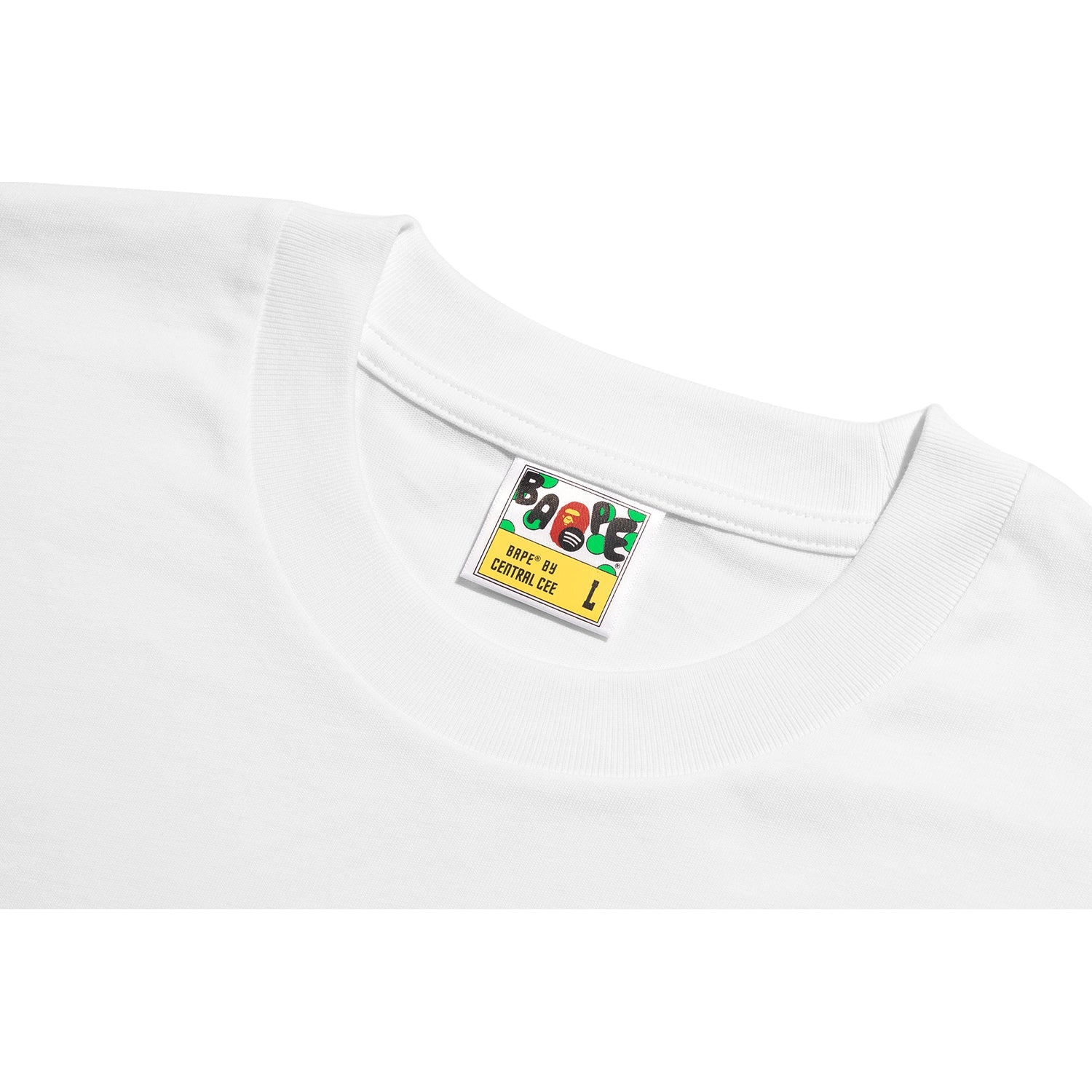 BAPE X SPOTIFY BY CENTRAL CEE COLLEGE RELAXED FIT TEE MENS