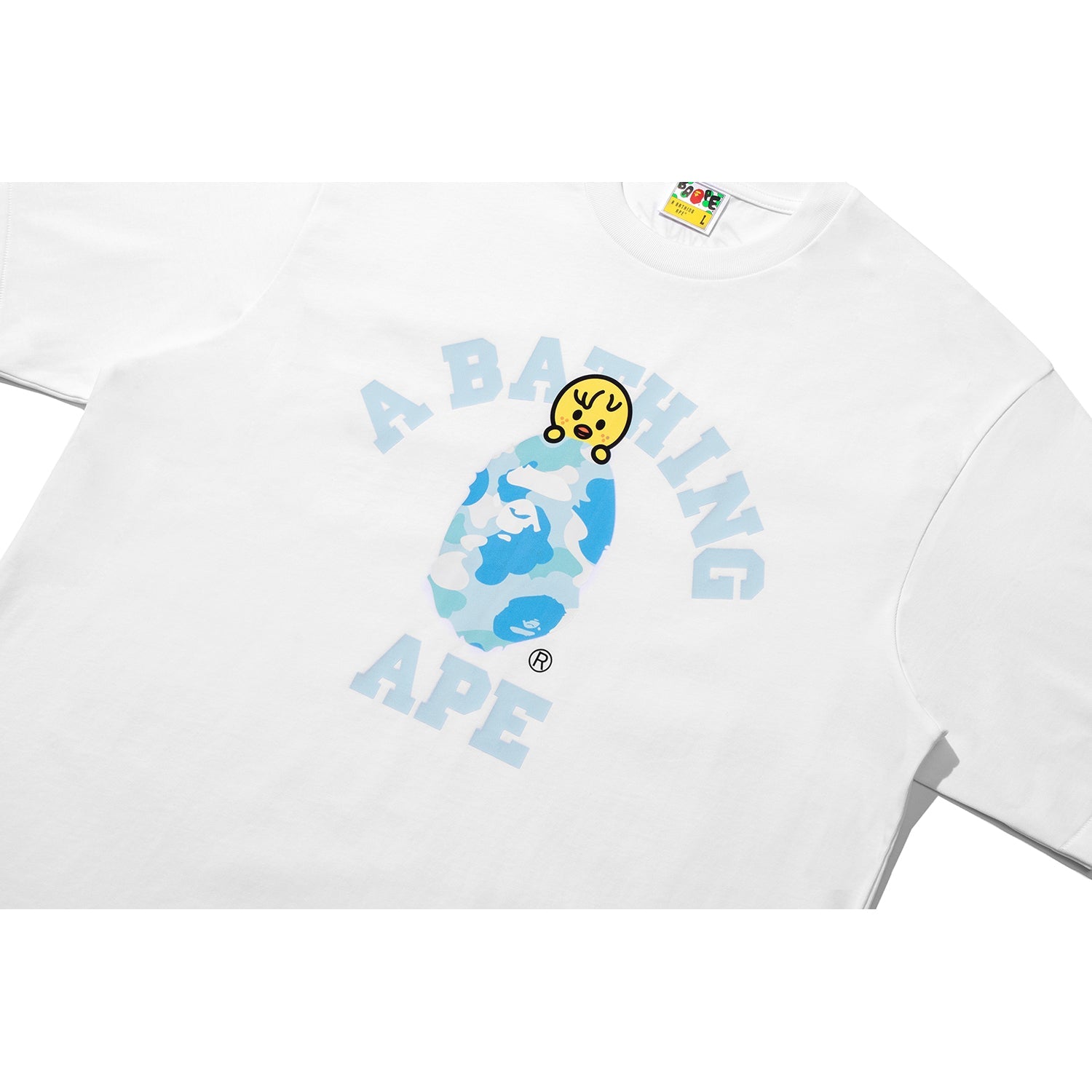 BAPE X STRAY KIDS BBOKARI COLLEGE TEE MENS