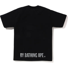 WILD LEOPARD PATTERN APE FACE STA TEE MENS