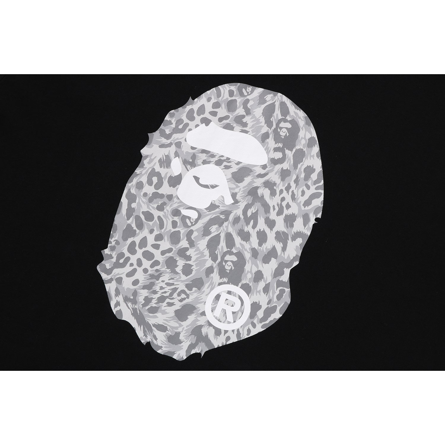 WILD LEOPARD PATTERN APE HEAD RELAXED FIT TEE MENS