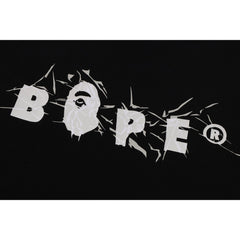 WRINKLE BAPE LOGO RELAXED FIT TEE MENS