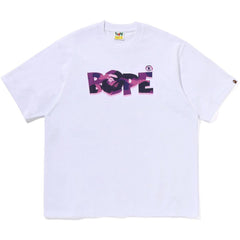 COLOR CAMO BAPE LOGO RELAXED FIT TEE MENS