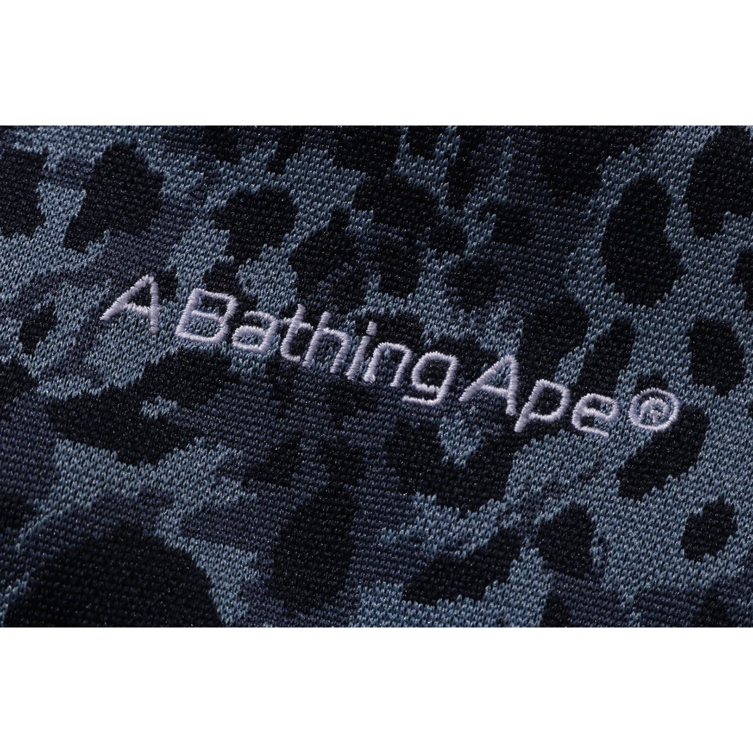 WILD LEOPARD PATTERN RELAXED FIT TRACK JACKET MENS