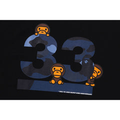 A BATHING APE 33RD ANNIV. BABY MILO TEE MENS