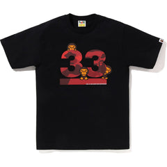 A BATHING APE 33RD ANNIV. BABY MILO TEE MENS