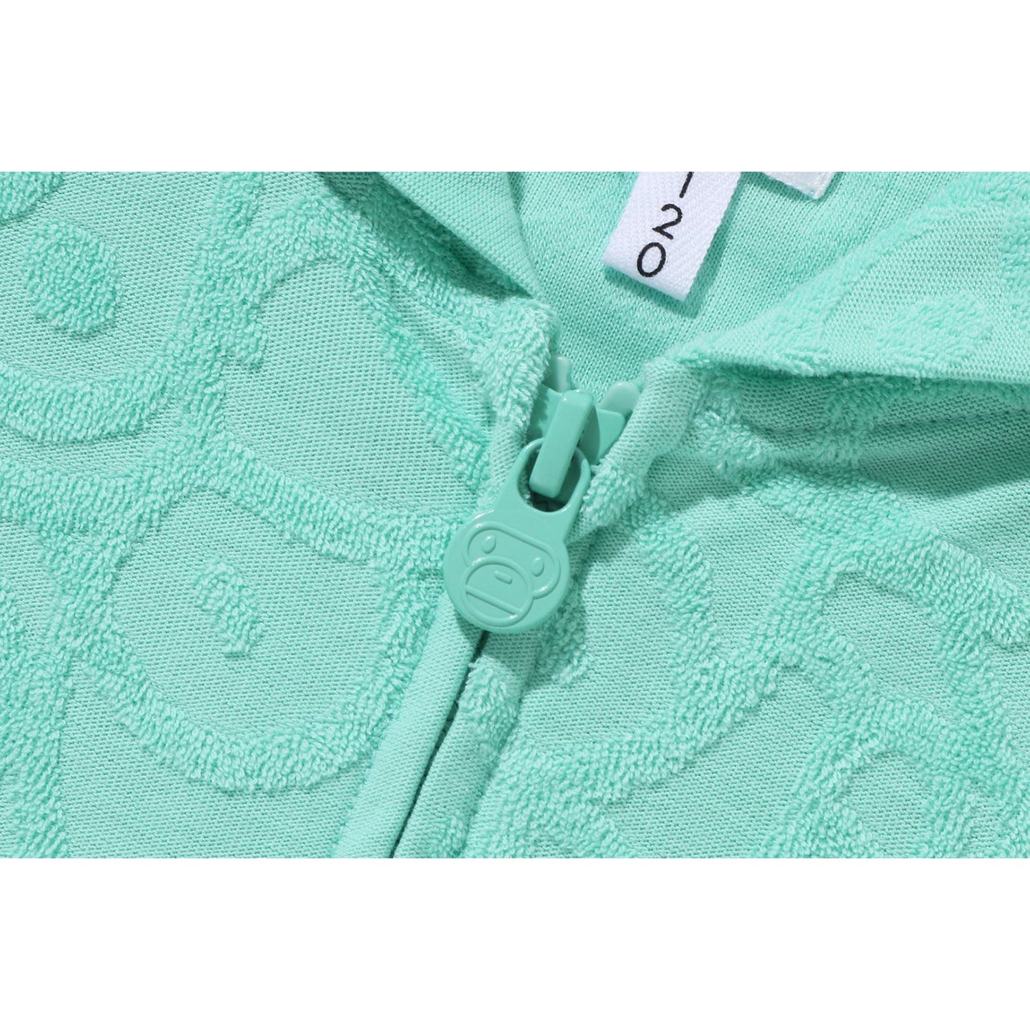 ALL BABY MILO PILE ZIP HOODIE KIDS